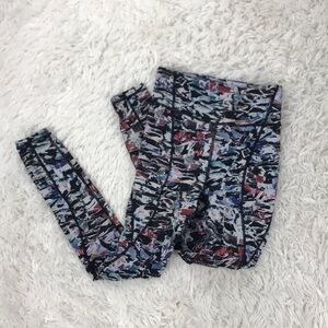 Lululemon Break Free Tight (25") Culture Clash Starlight Black